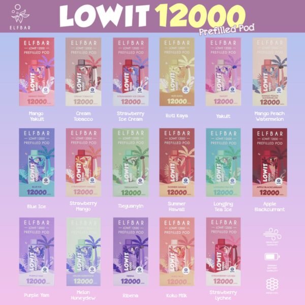 ELFBAR LOWIT 12000 CARTRIDGE